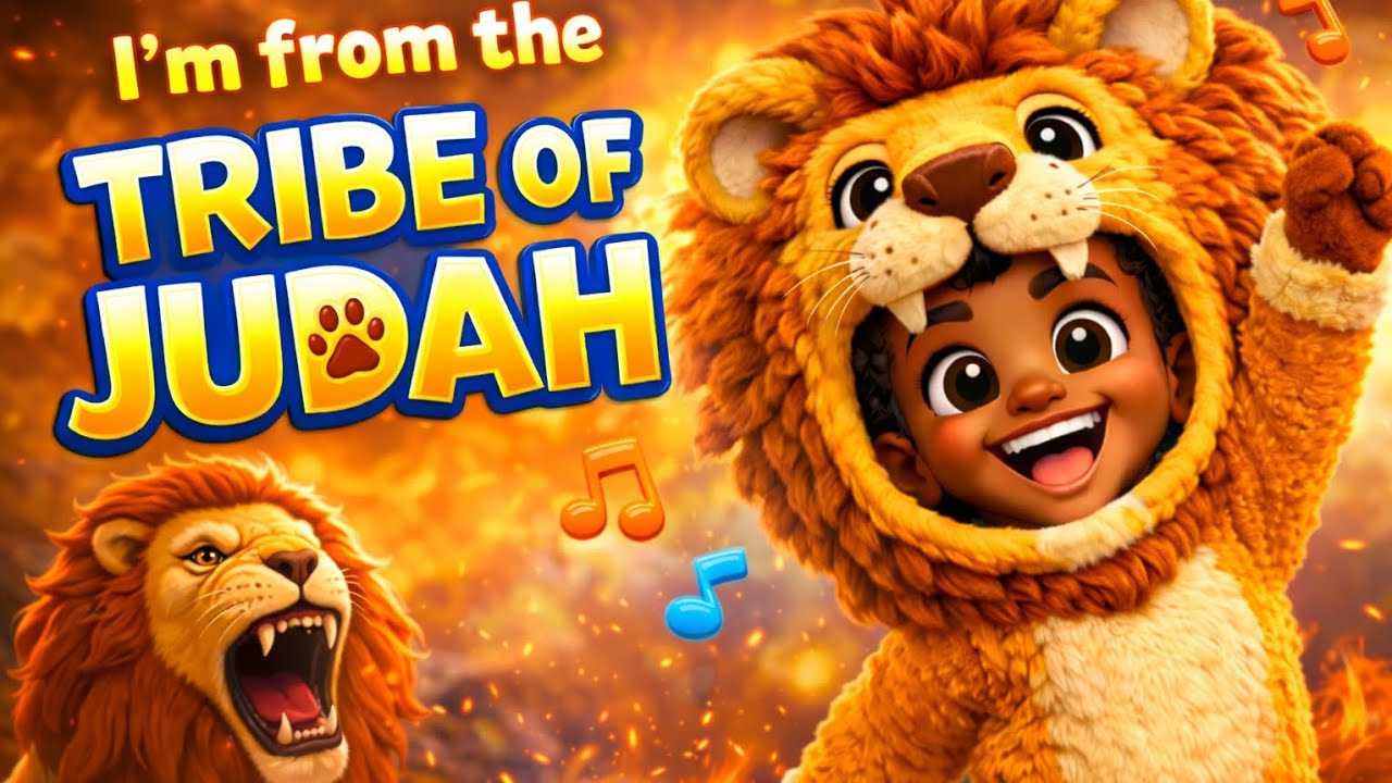 I’m From the Tribe of Judah 🦁 | Kids Song | Little Chicken Nugget Schoolhouse