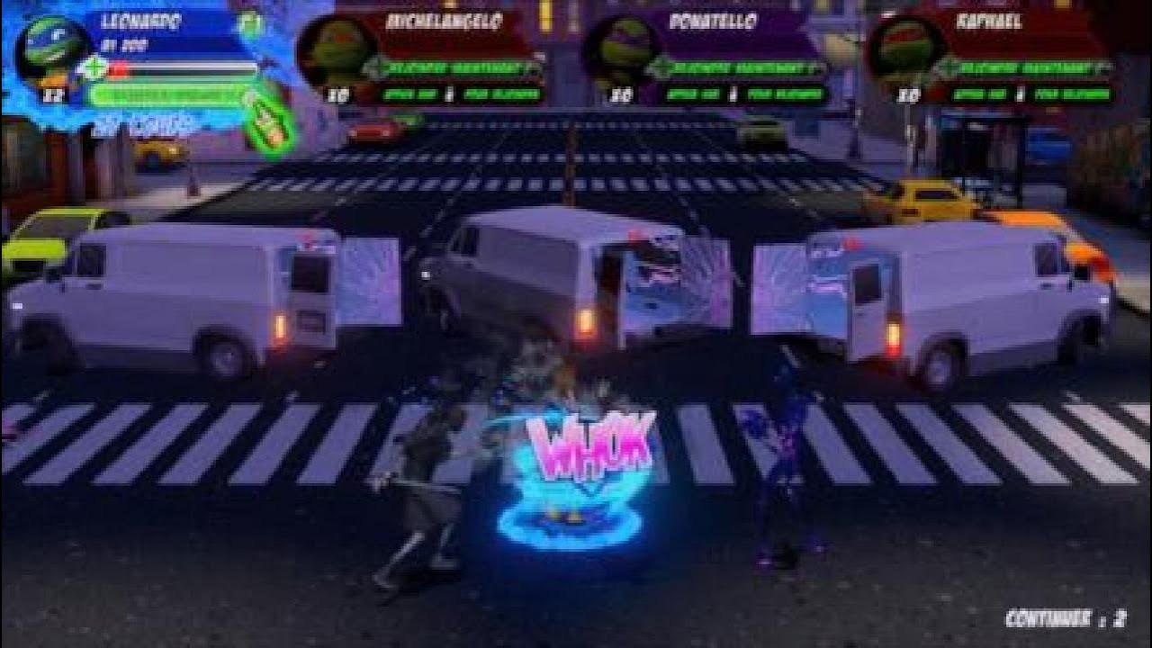 Teenage Mutant Ninja Turtles Arcade: Wrath of the Mutants PS5 trophée La ville qui ne dort jamais