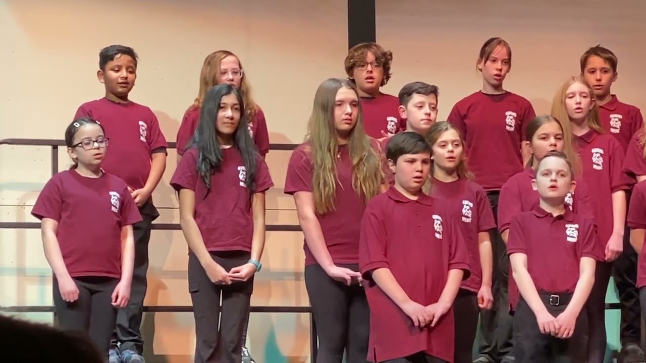 Aurko school chorus grade 5