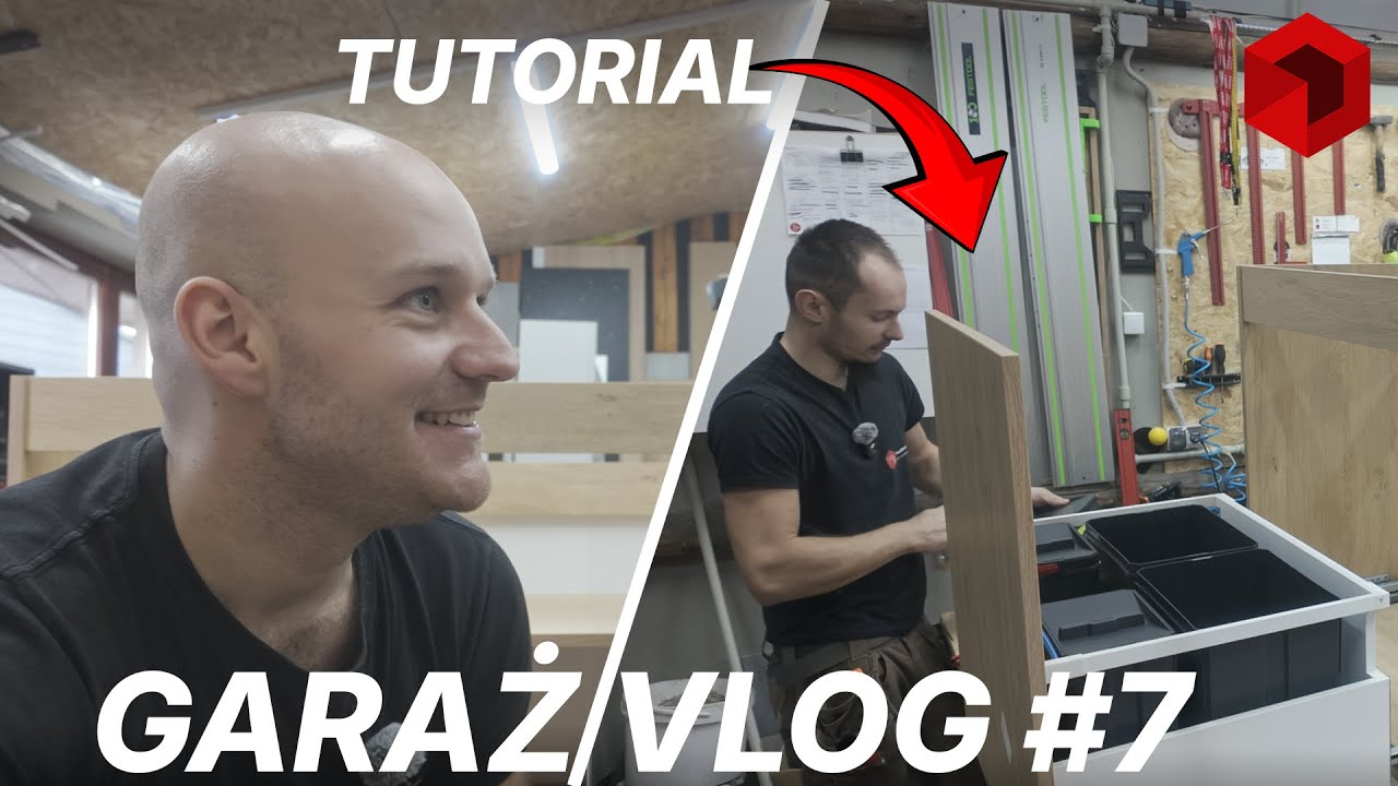 Szuflady Axis Pro i niesamowite oświetlenie Hafele. Garażvlog7.