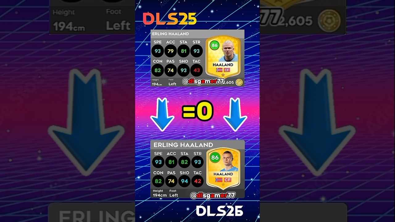 DLS 26 | Man City players New rating in dls26 🤯 ( part 1) #dls25 #dreamleaguesoccer2026
