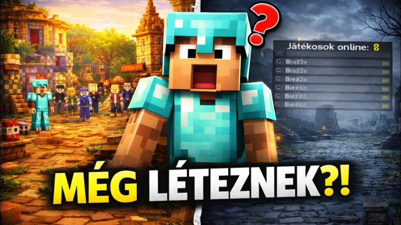 R&Eacute;GI MINECRAFT SZERVEREK 2026-BAN!