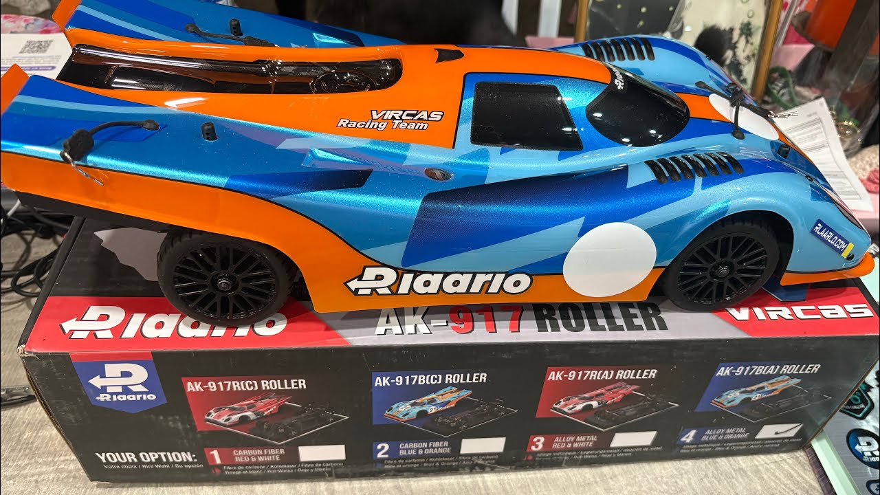 EXCITING NEW RC CAR ARRIVED THAT  JAMES WON!!!!!!!!