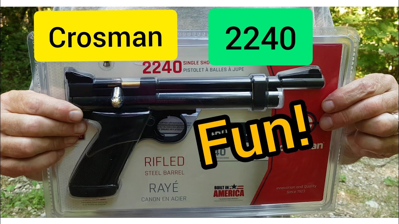 Crosman 2240 pellet pistol