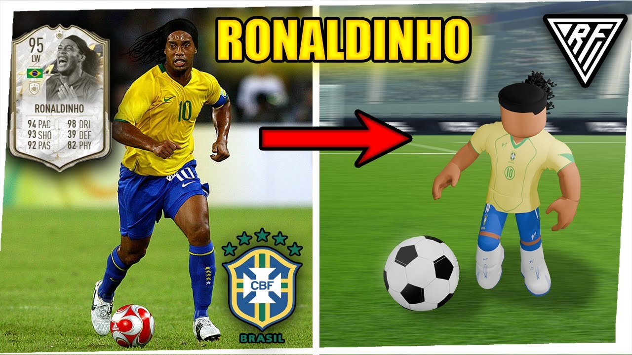 Can I become RONALDINHO in Real Futbol 24? (ROBLOX)