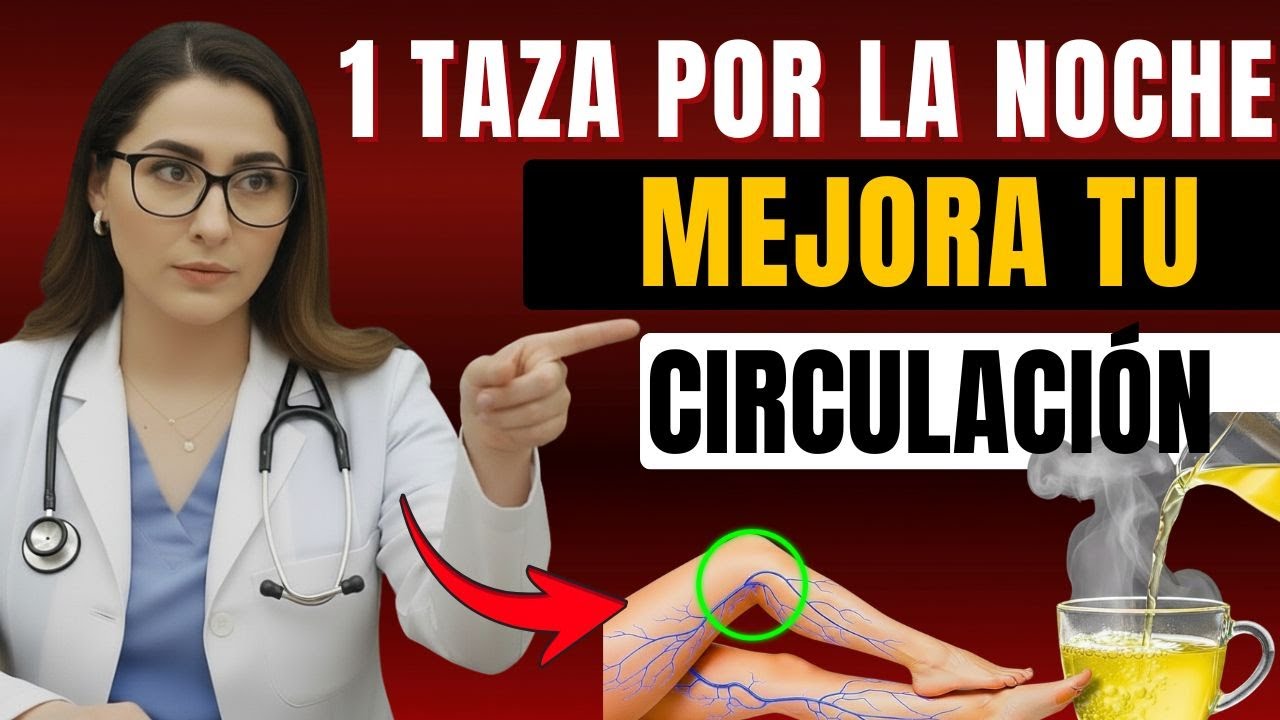 TOMA 1 TAZA ANTES de ACOSTARTE: DUERME PROFUNDAMENTE y Mejora Tu CIRCULACIÓN | Dra. Salome