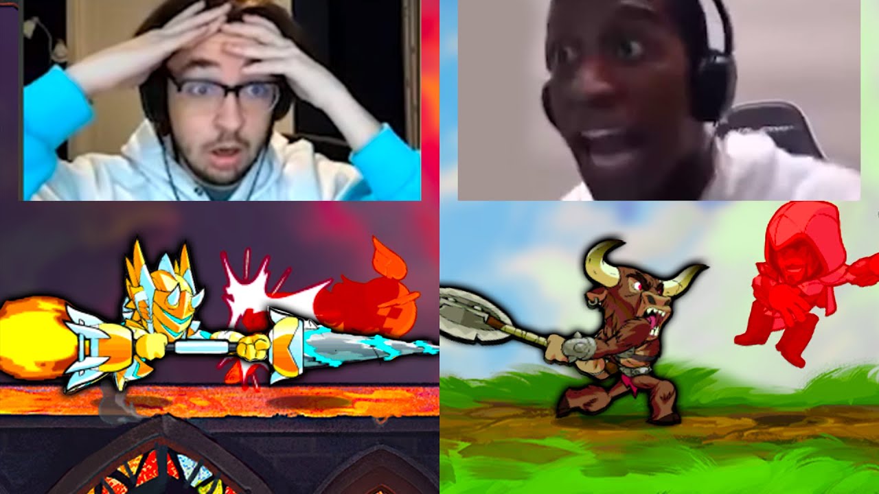 Когда игроки Brawlhalla БЕШАТ!!!
