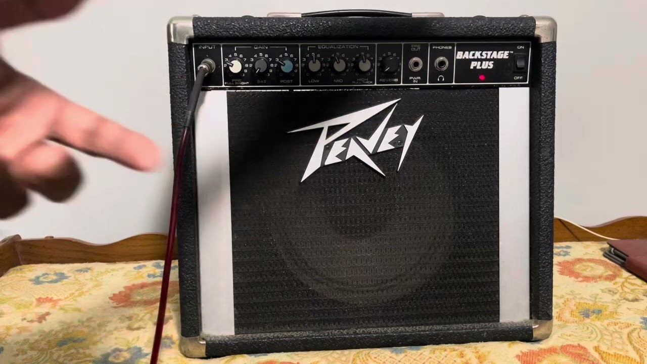Vintage Peavey Backstage Plus Demo