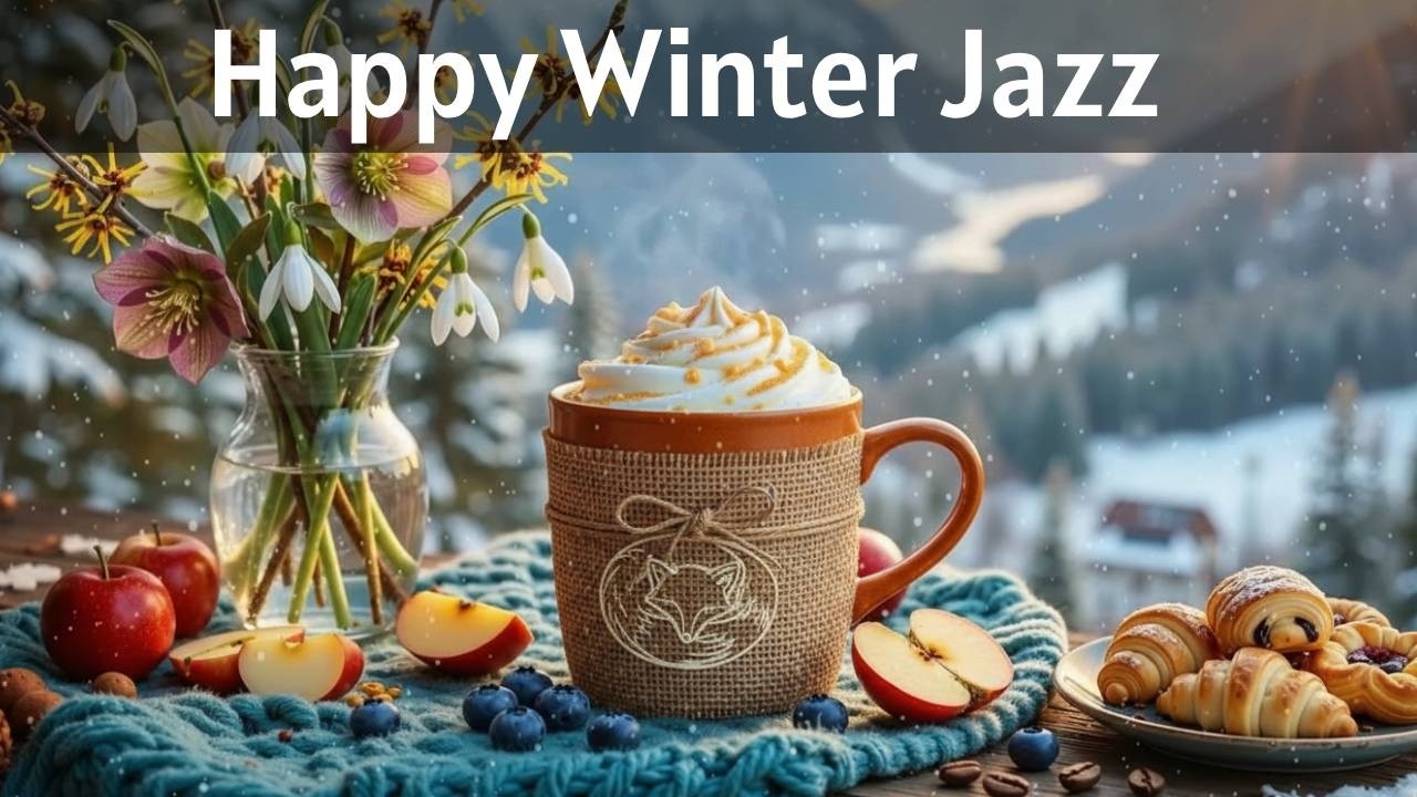 Happy Winter Jazz ~ Positive Morning Jazz Cafe & Bossa Nova Instrumental Music for Study, Work