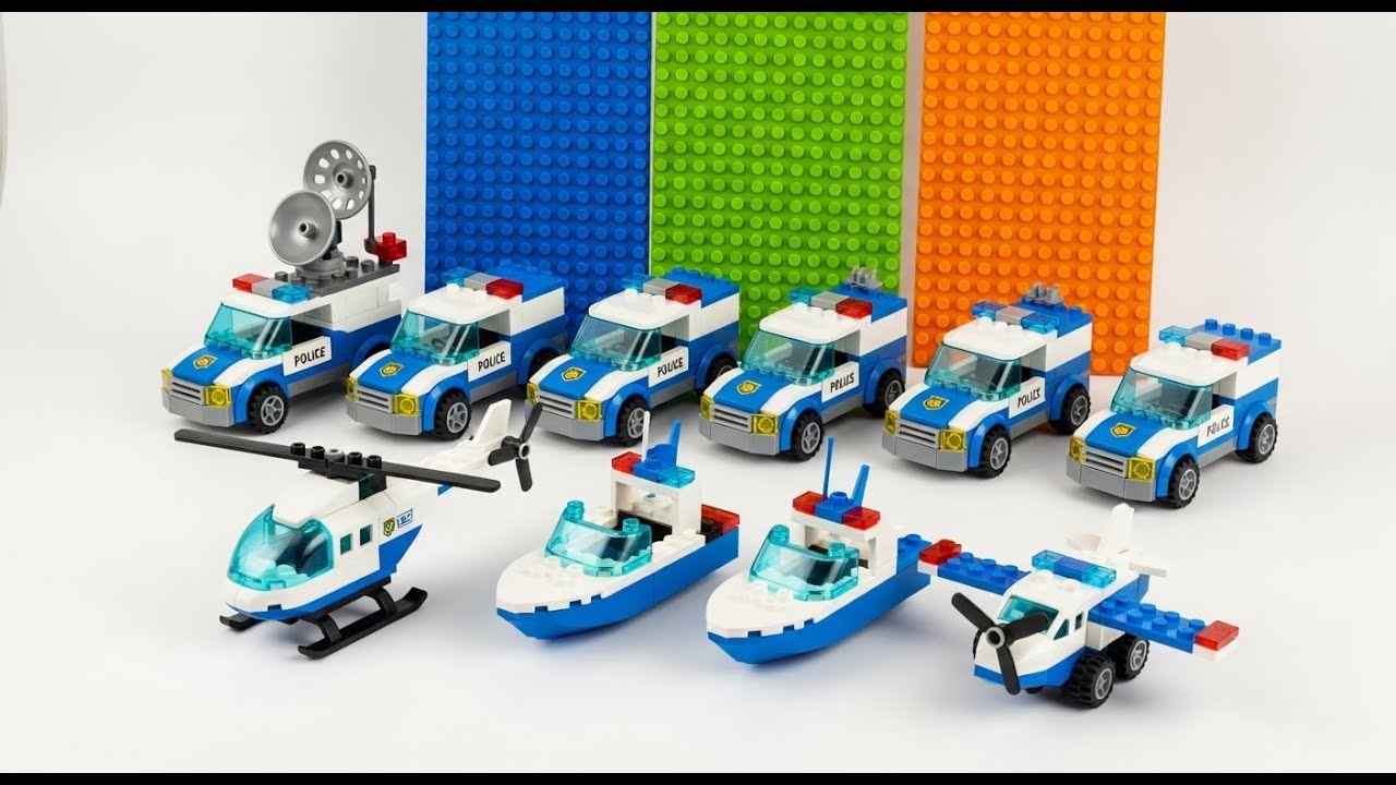 Police Collection made of LEGO! Lego DIY #14 #shortsfee