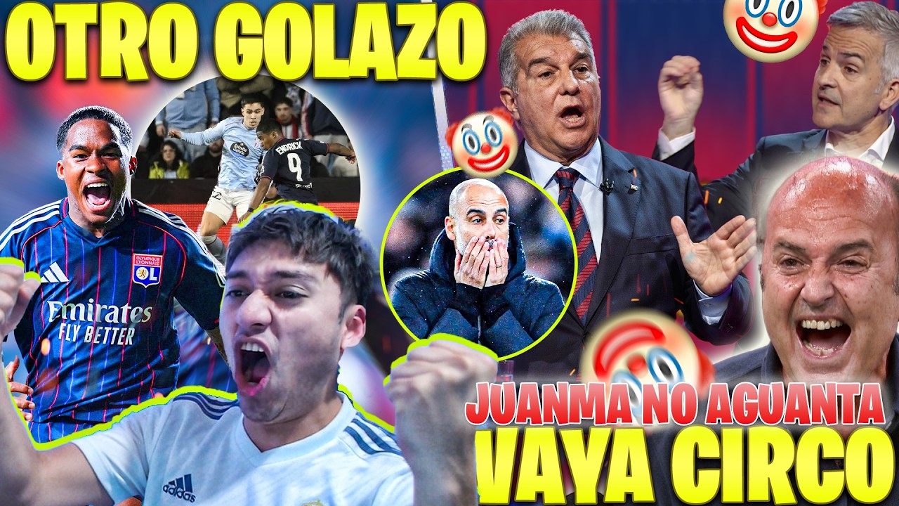 ENDRICK VUELVE A MARCAR ¡GOLAZO EN EUROPA! 😱JUANMA SE RIE DEL DEBATE CULE NEGREIRA LOS PONE RABIOSOS