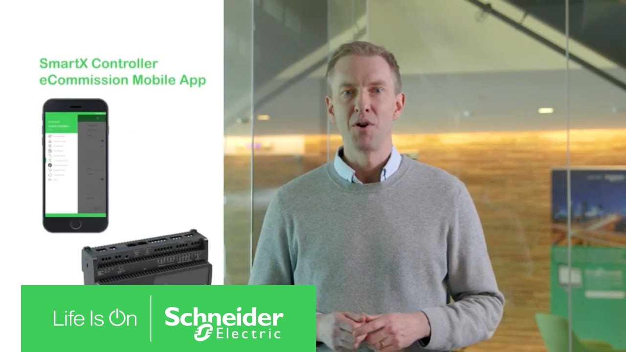 eCommission SmartX Controller Mobile App | Schneider Electric