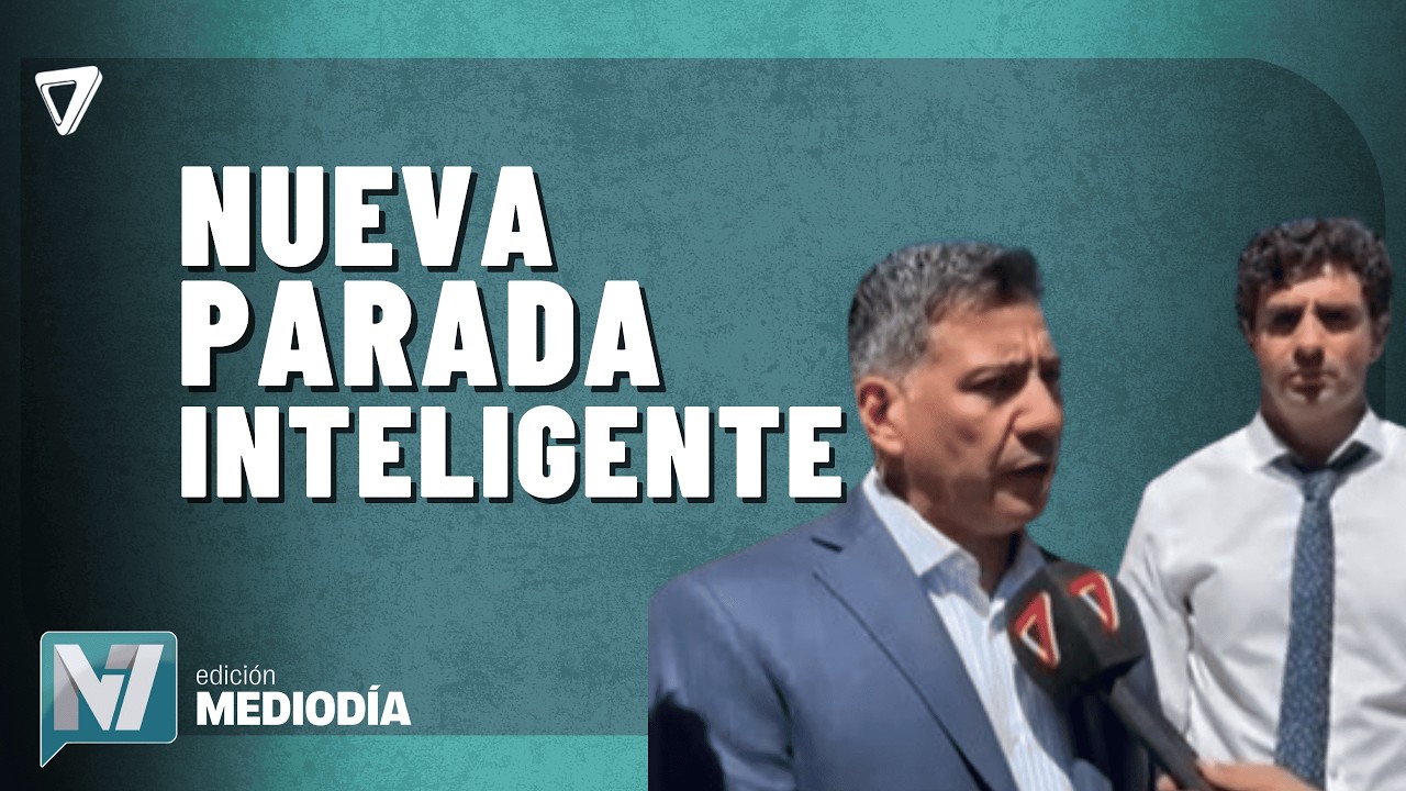 AHORA: inauguran el Parador INTELIGENTE en la Estación Belgrano de Mendoza