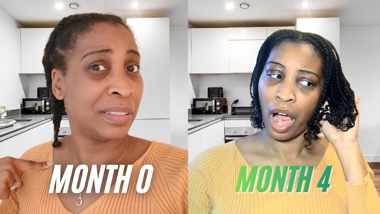 What 4 months of consistency did for my hair 👀 | Length Challenge