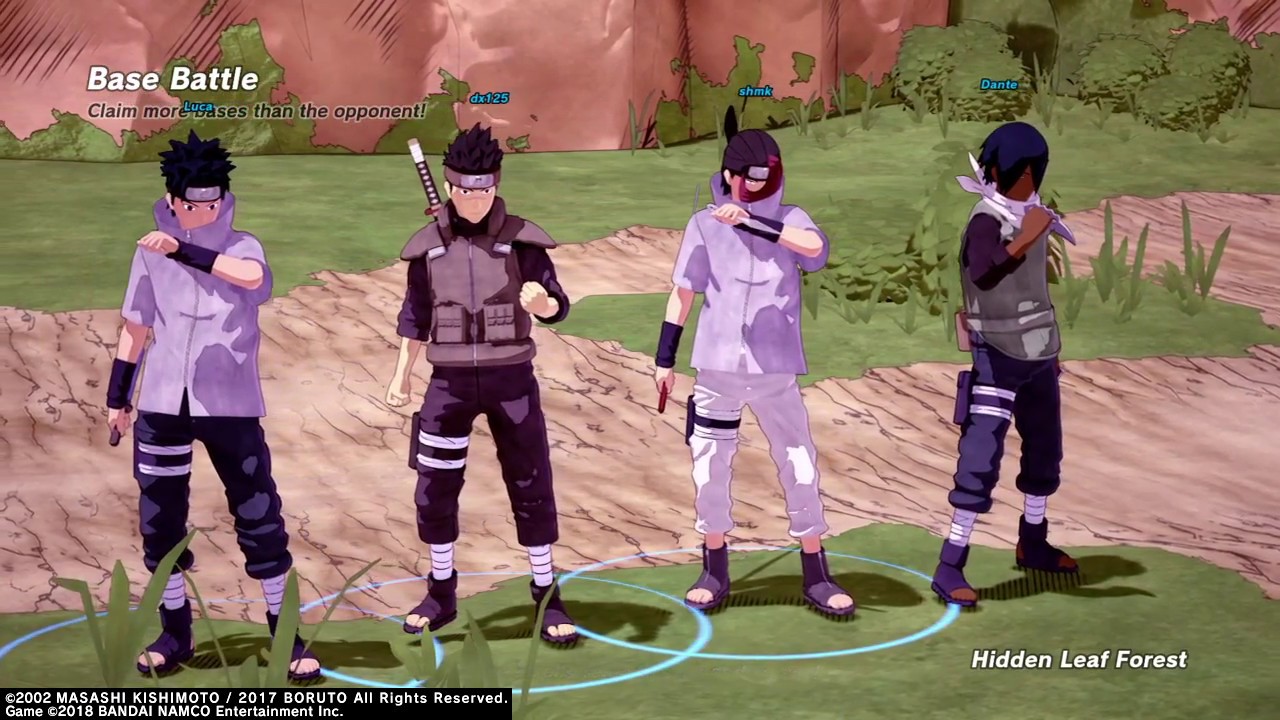 NARUTO TO BORUTO: SHINOBI STRIKER attack gameplay