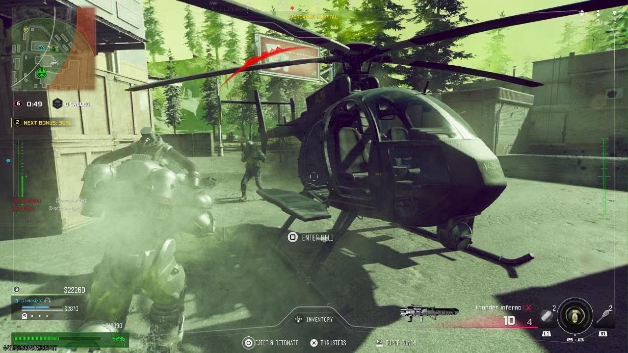 WARZONE POWER ARMOR SUIT AMAZING STRENGTH BLACK OPS 7 