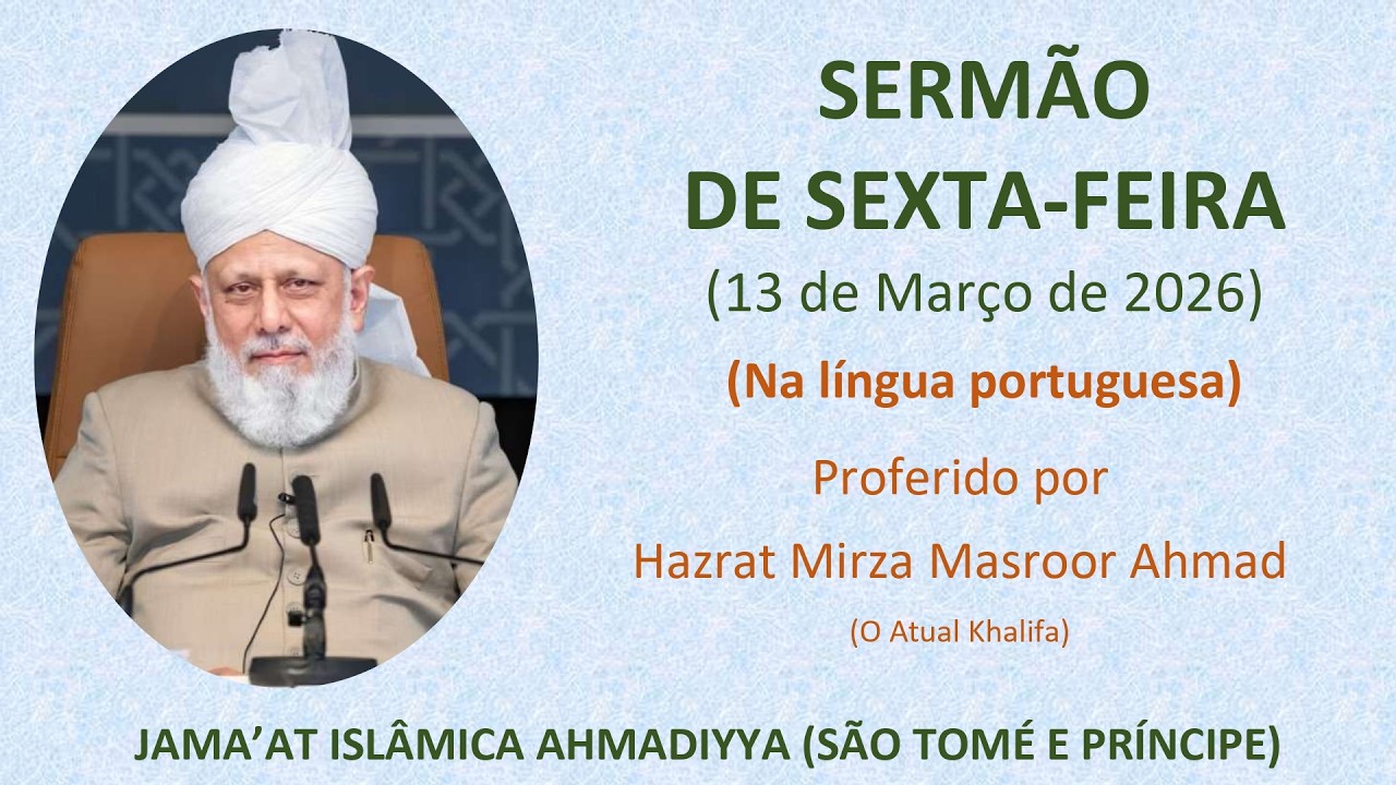 Sermão de Sexta-feira | 13 de março de 2026 HD1080p