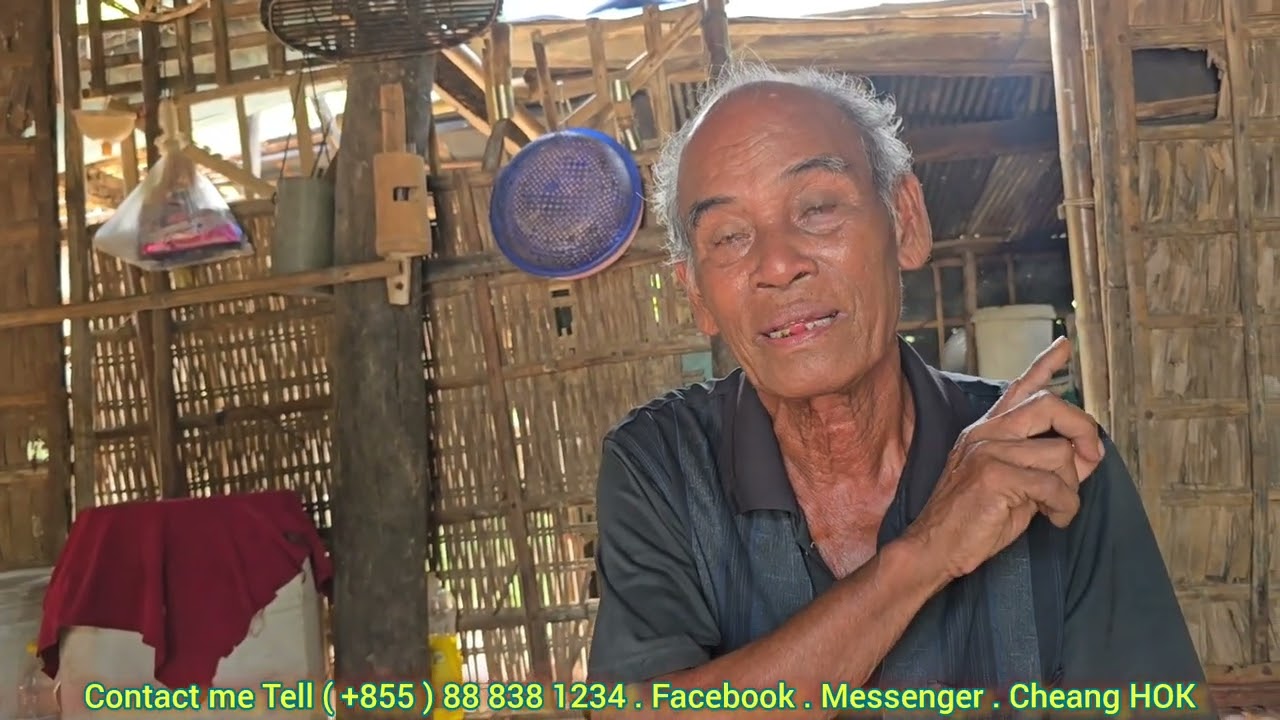 លោកតា អើយហេតុអីកំសត់ម្លេះ ឃើញស្រកទឹកភ្នែក អាណិតលោកតា 82ឆ្នាំ