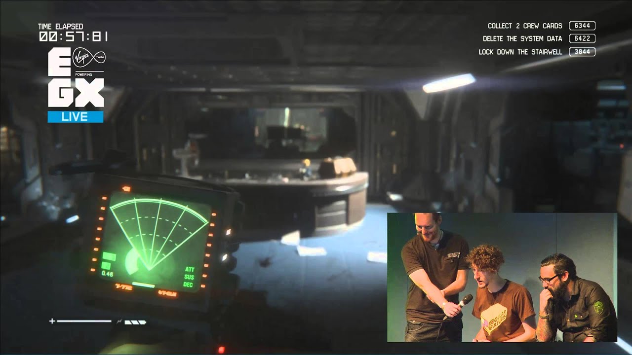 Alien: Isolation - Let's Play LIVE - EGX 2014