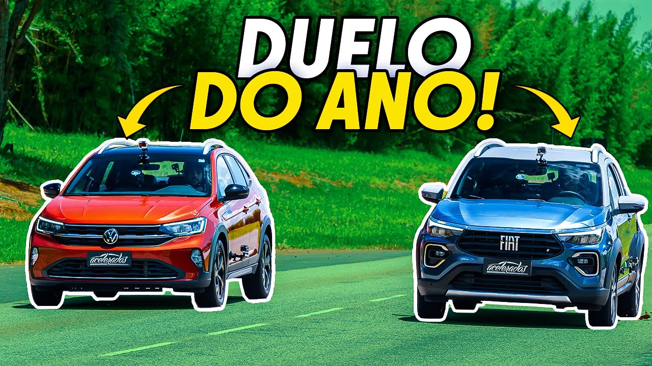 FIAT PULSE vs. VW NIVUS NA ARRANCADA! Qual 1.0 turbo empurra mais? - Arrancadão #64