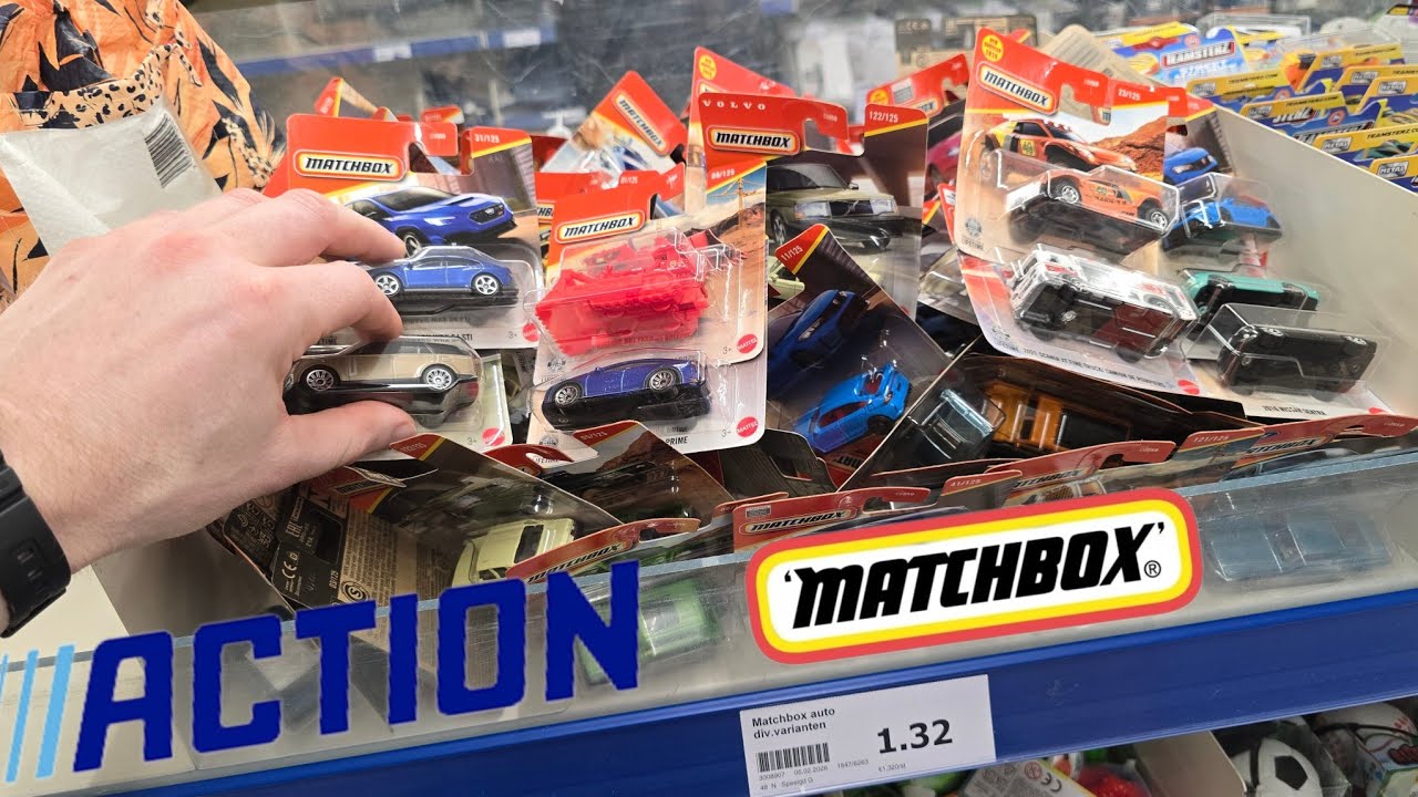 Let's check the Action for Matchbox Cars! Searching for Diecast Cars in Europe. Open the ones I buy!