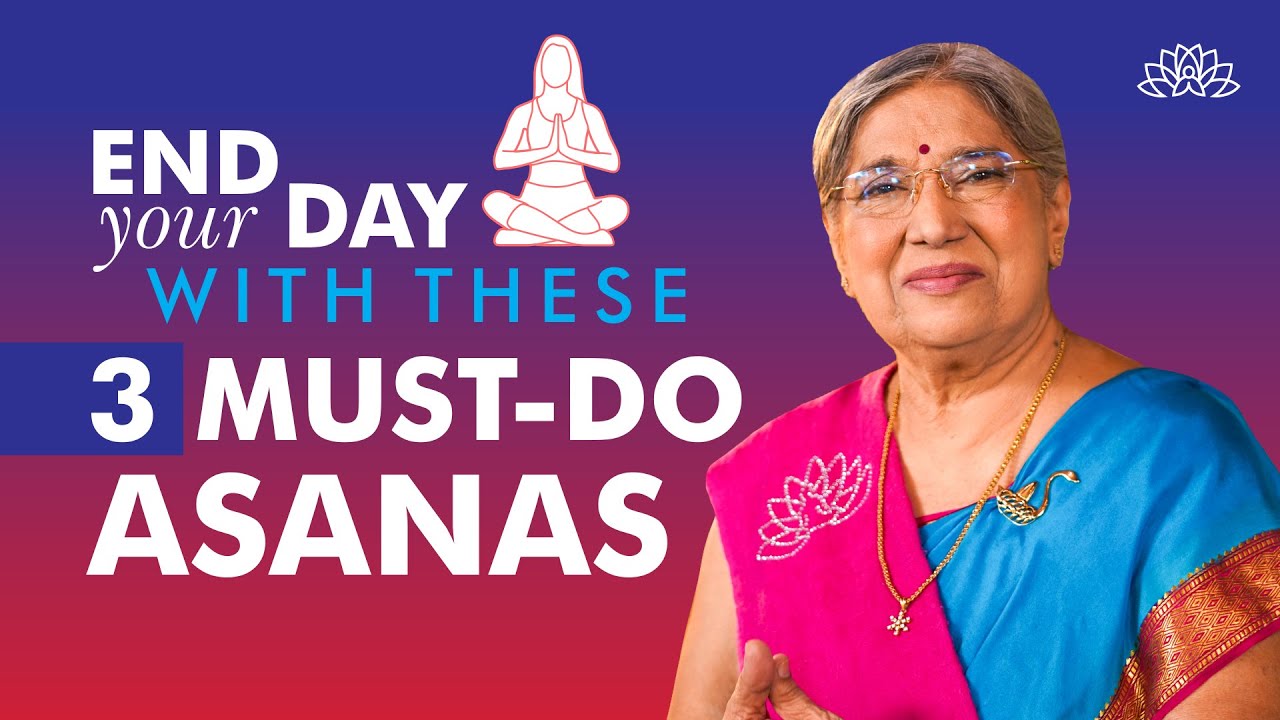 3 Must-Try Asanas: Asanas to Release Tension & Relax Your Body | Yoga for Stress Relief | Dr.Hansaji