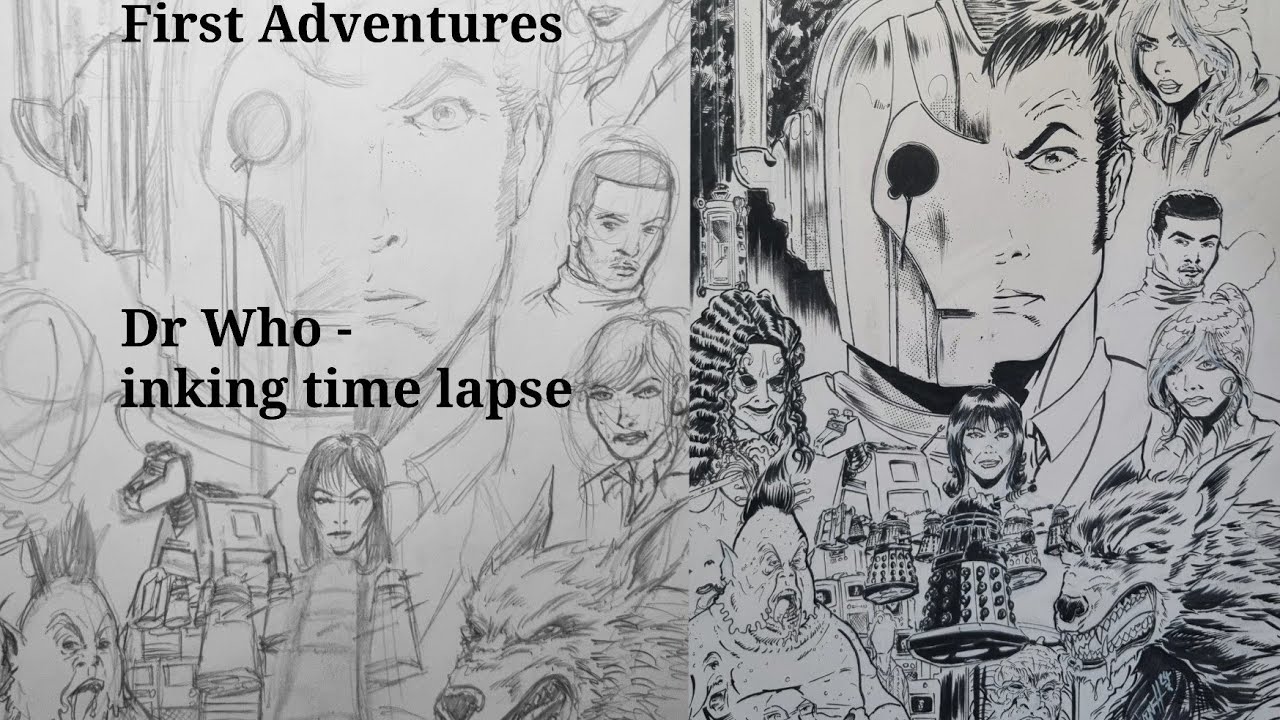 The Tenth Doctors 1st Adventures // Time lapse homage to David Tenant and Billie Piper