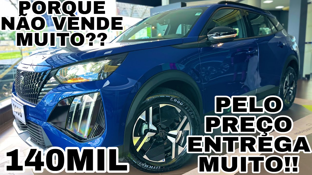 NOVO PEUGEOT 2008 ALLURE 2025 1.0 TURBO EM DETALHES | UM CARRO MUITO SUPERIOR A SUA CONCORRÊNCIA!!
