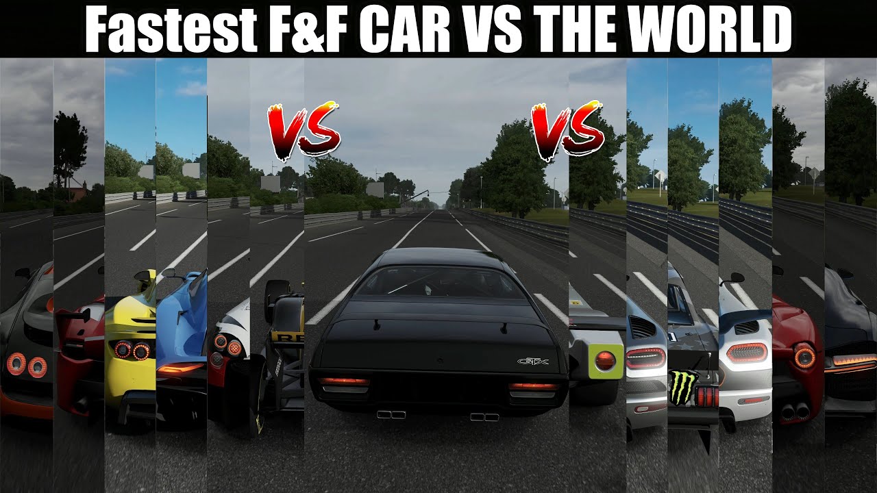 THIS FAST AND FURIOUS CAR IS SUPERFAST | PLYMOUTH GTX FF VS THE WORLD DRAG BATTLE |