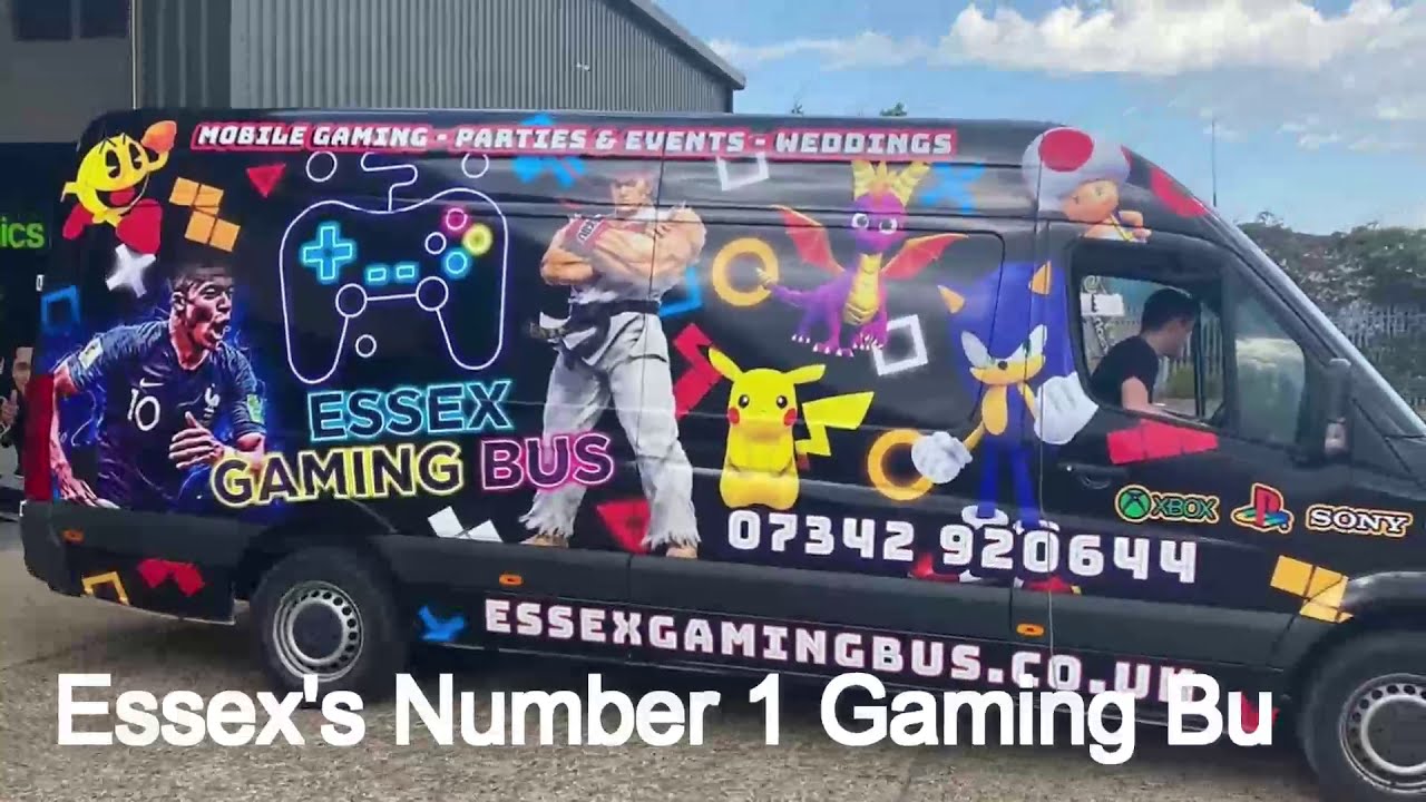 Essex Gaming Bus The Ultimate Party Gaming Bus