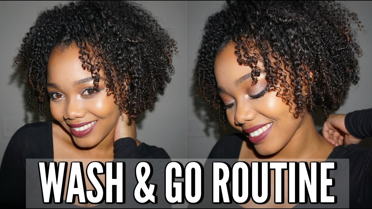 TUTORIAL | MY NEW QUICK & EASY WASH AND GO ROUTINE