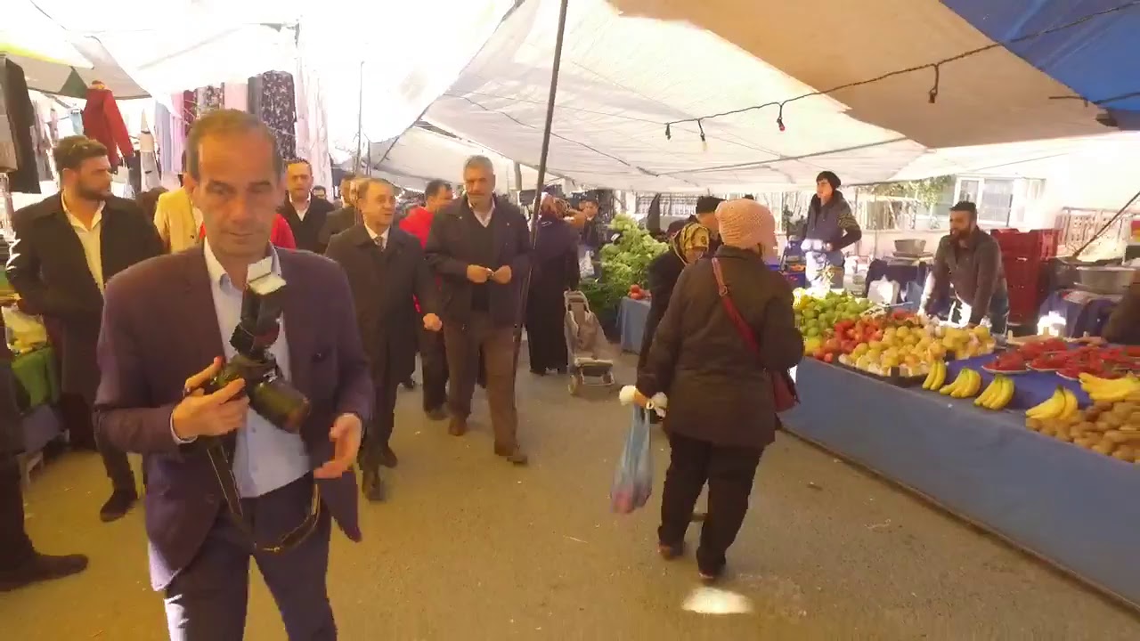 Silivri Pazarı'nda hemşerilerimiz ile birlikteyiz... #HuzurumuzunDevamıİçin