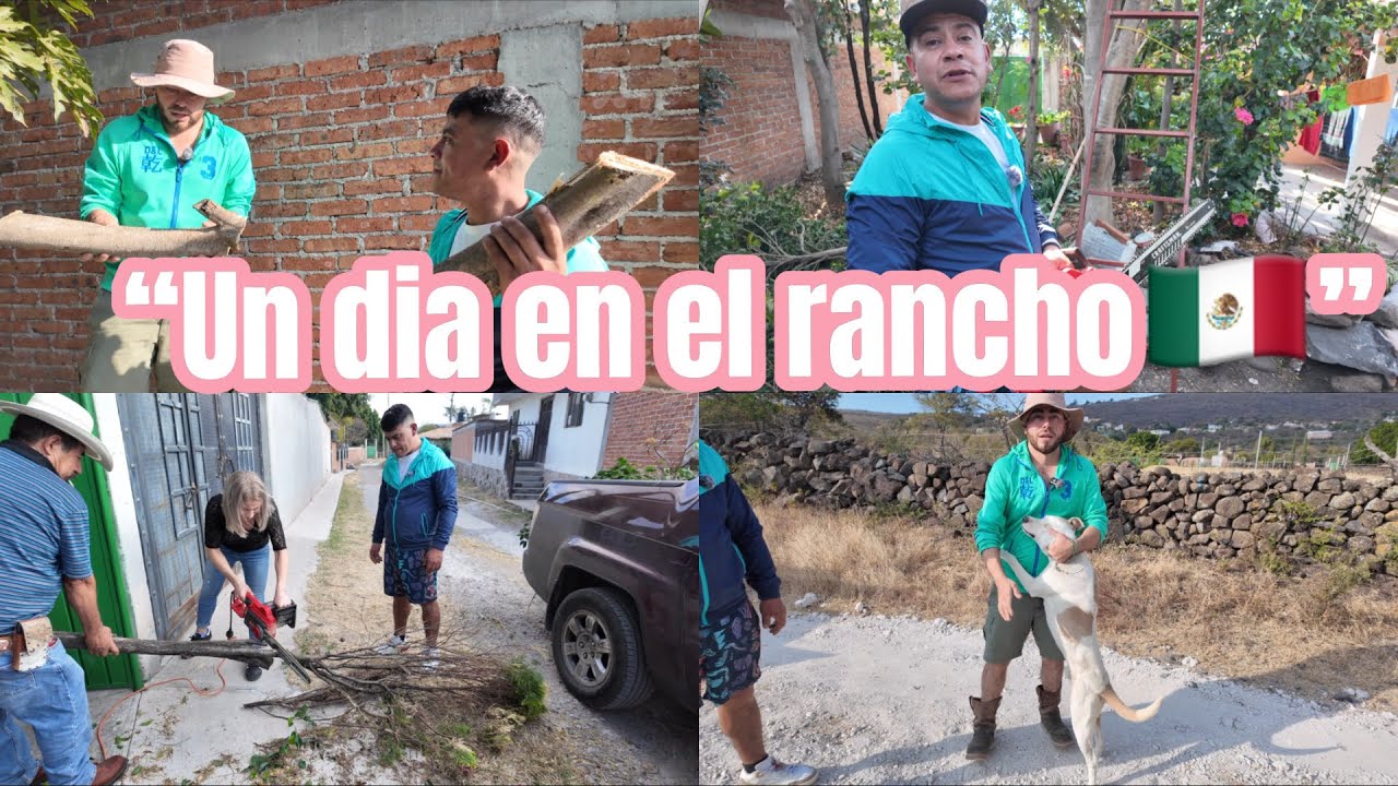 Para los que estamos lejos de México 🇲🇽 | Un día en el rancho de Guanajuato