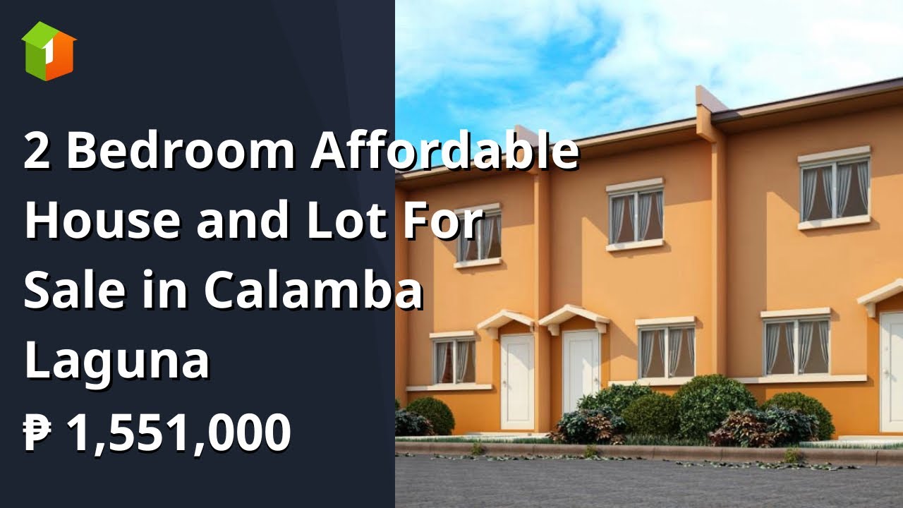 2 Bedroom Affordable House and Lot For Sale in Calamba Laguna