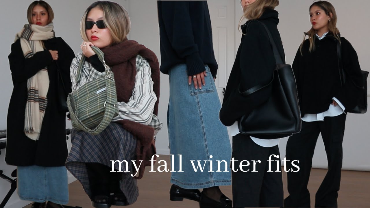 my effortless fall winter outfits