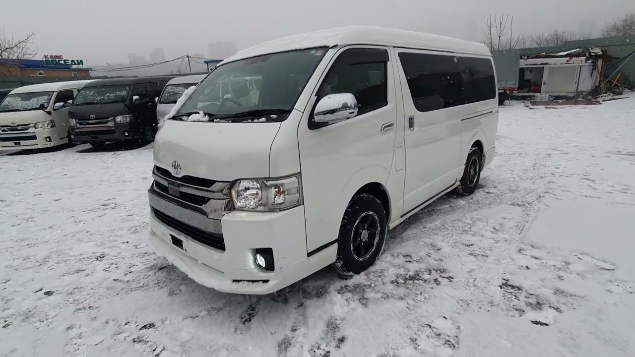 Toyota hiace 2020 год super gl dark version 2 v2.7 4wd