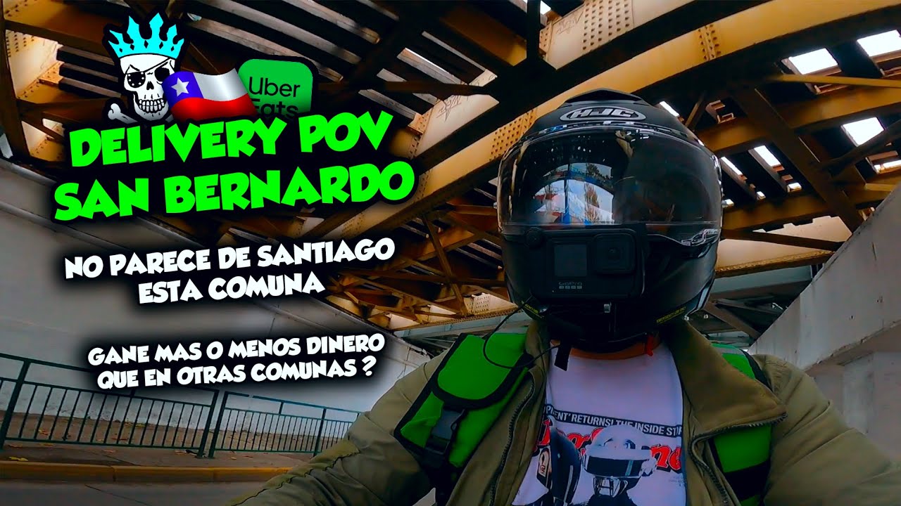 [ LAS PROPINAS ME SORPRENDIERON 🤯 ] Haciendo Delivery por Santiago con Uber Eats #chile #motovlog