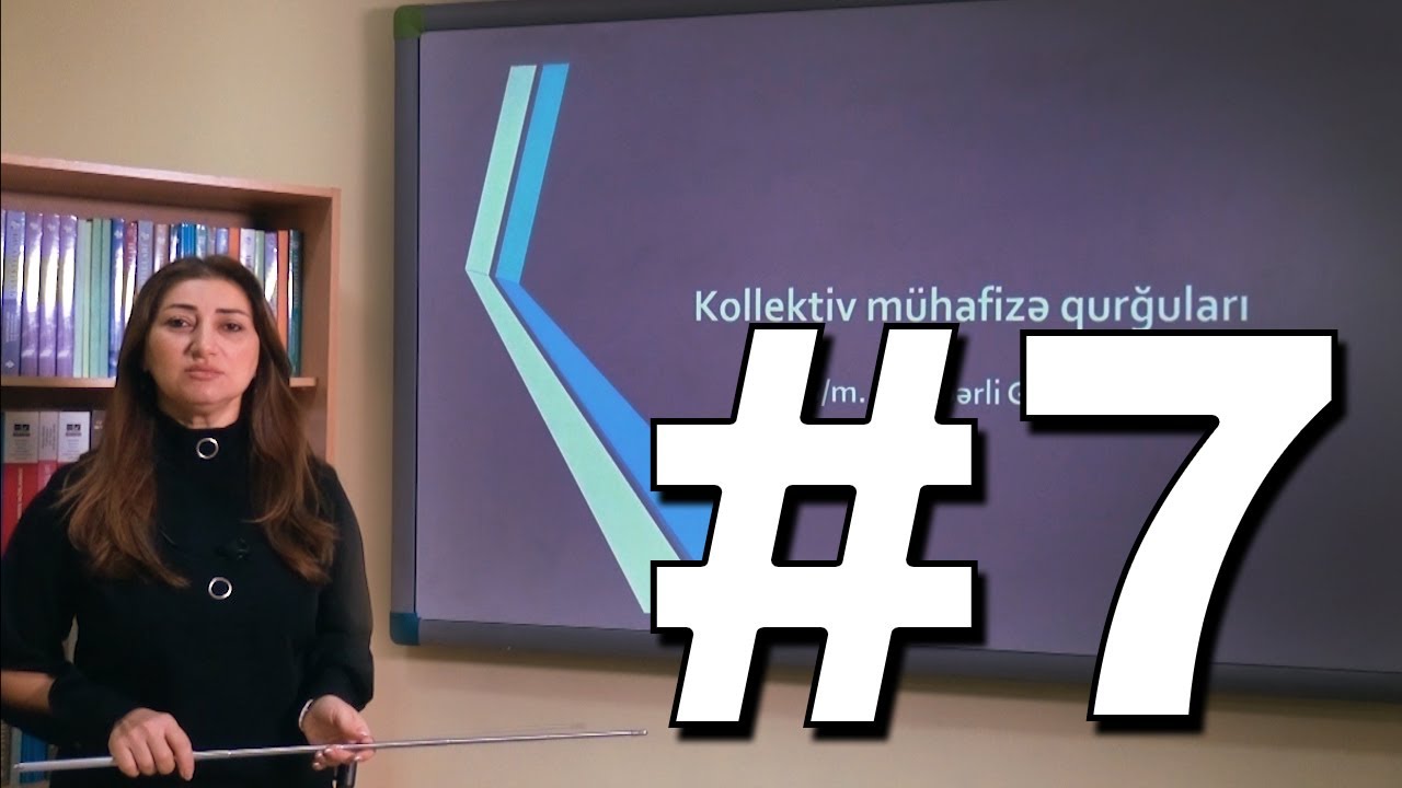 Mülki müdafiə Videodərs 7 (Kollektiv mühafizə qurğuları)