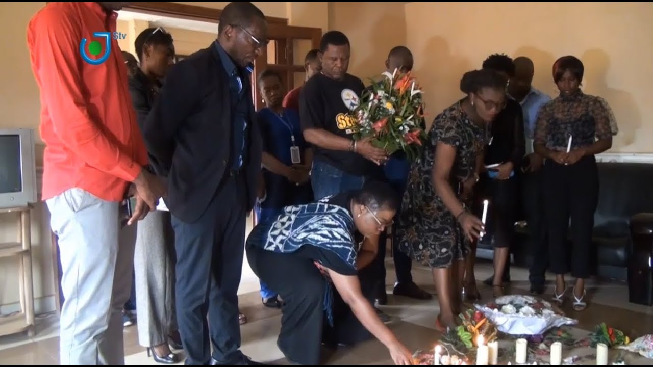 D&eacute;c&egrave;s tragique de Martinez ZOGO: Une d&eacute;l&eacute;gation du SNJC &agrave; Amplitude FM afin de lui rendre hommage