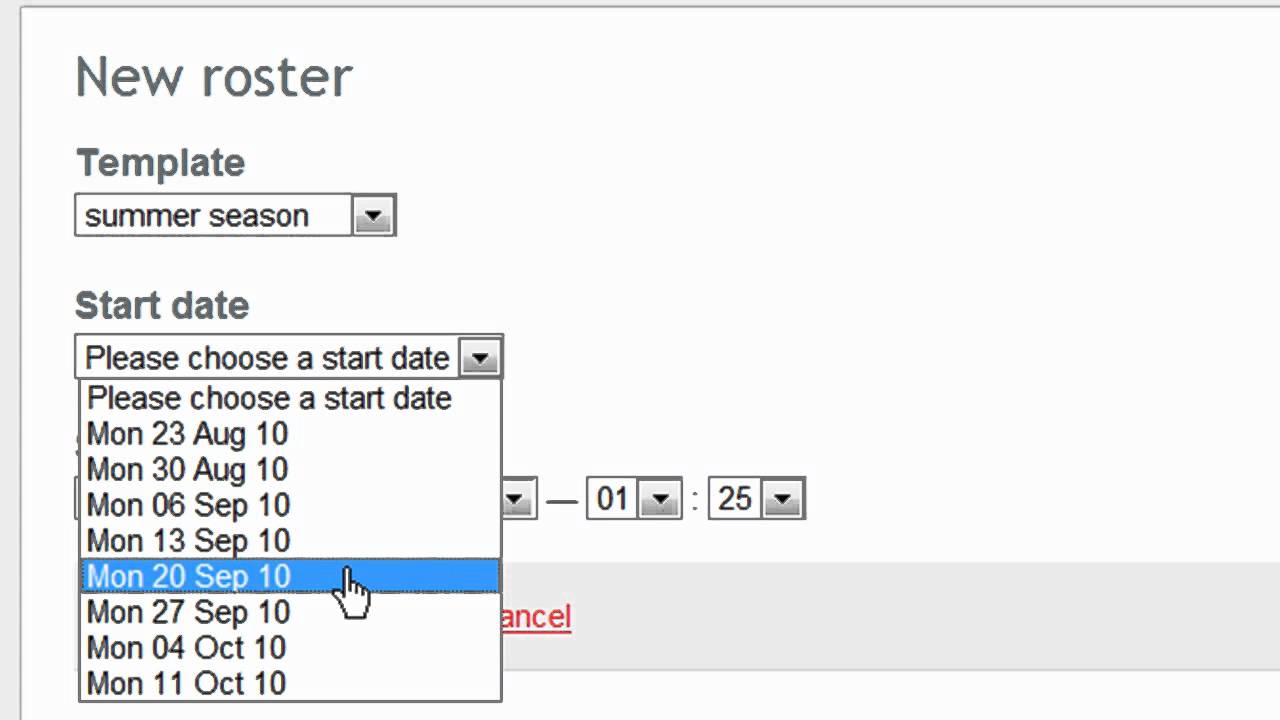 Create a Staff Roster Using Platoon