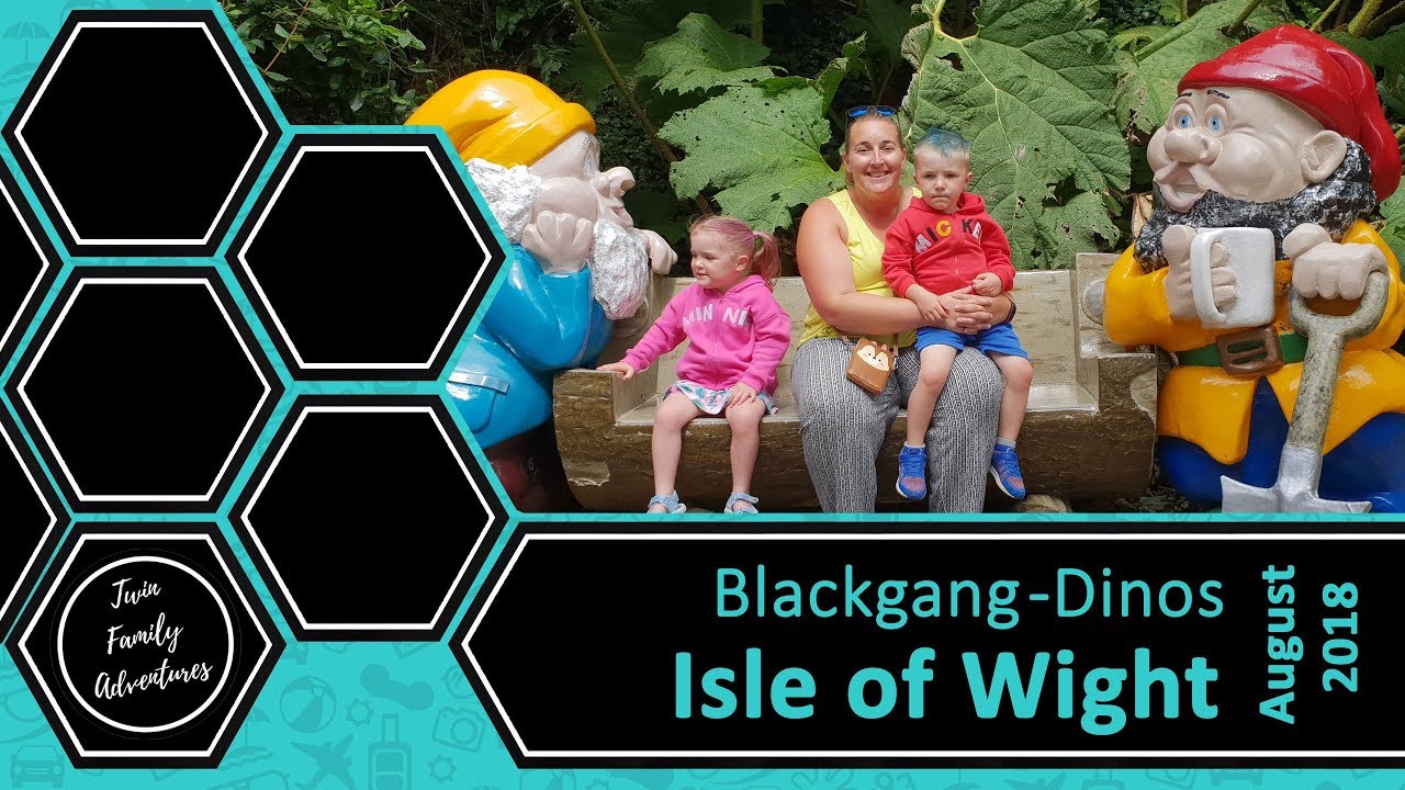 Isle of Wight | Blackgang Chine - Dinos & Gnomes | August 2018