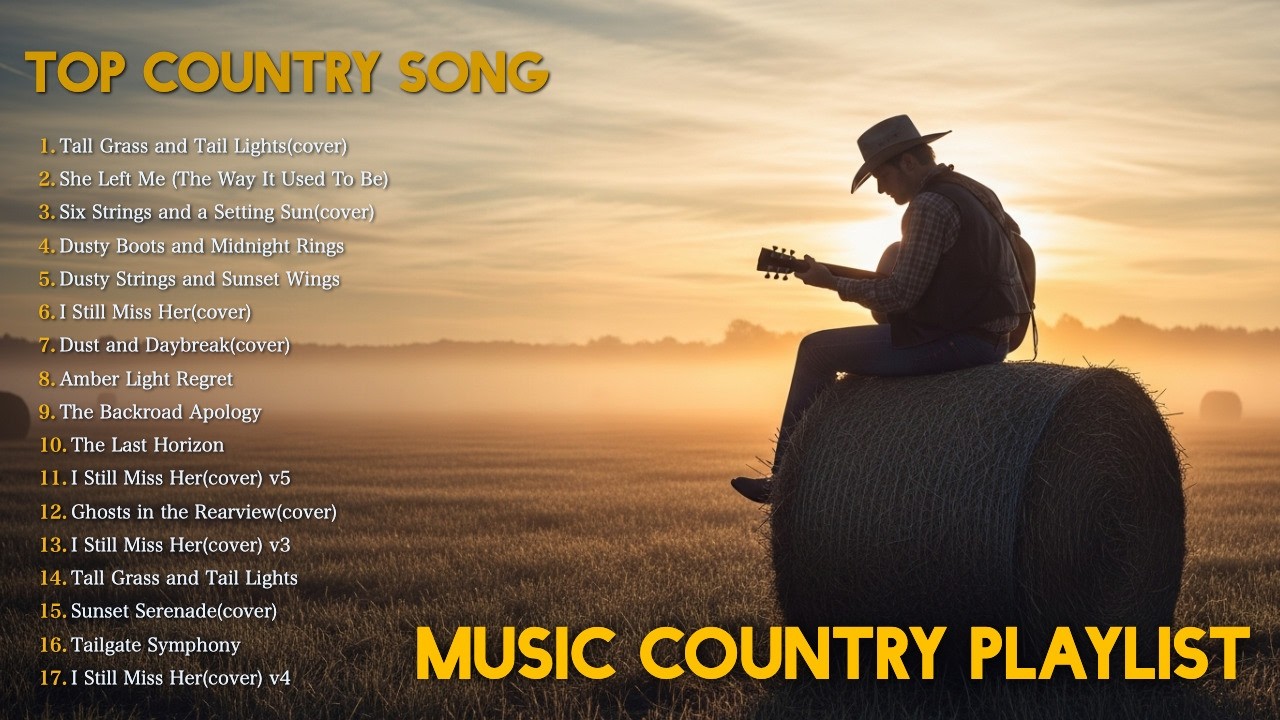 Late Night Country Drive | 1 Hour Sad Modern Country Mix