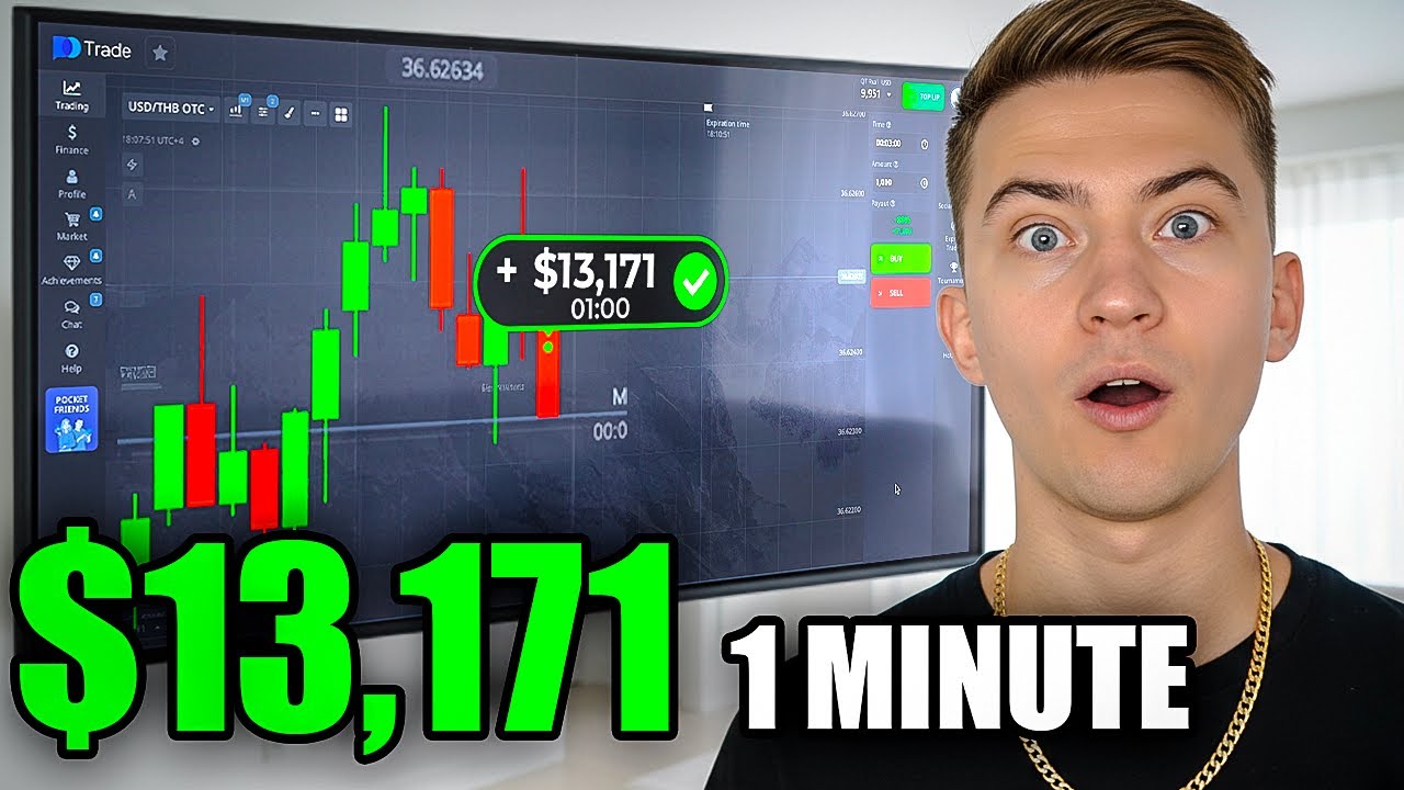 Pocket Option TOP-1 STRATEGY! I Made +$13k using 3 MINUTE SETUP