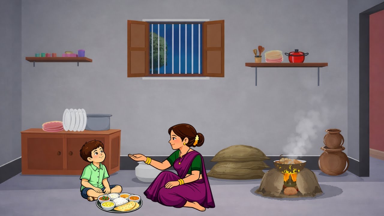 माँ की याद और पतंग का खेल | HINDI KAHANIYAN | HINDI STORIES | HINDI CARTOON