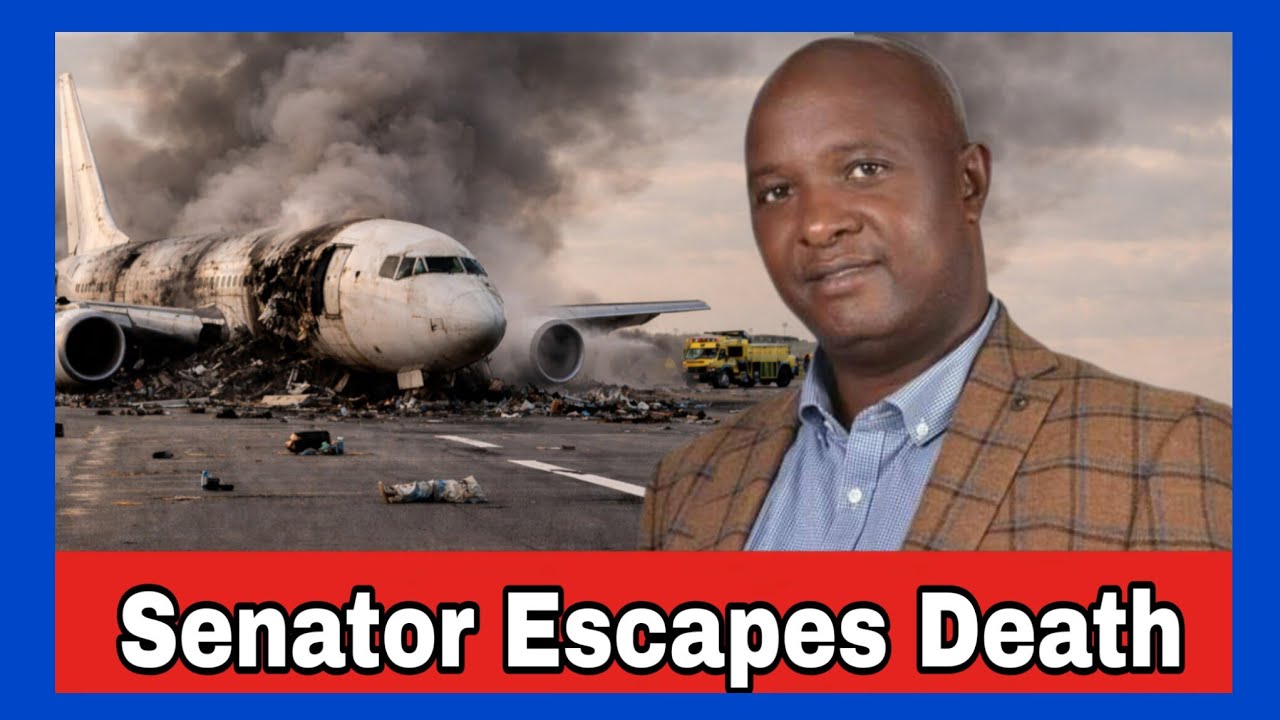Night Plane Crash at Wilson Airport Shakes Kenya! Senator Godfrey Osotsi Narrowly Escapes Death