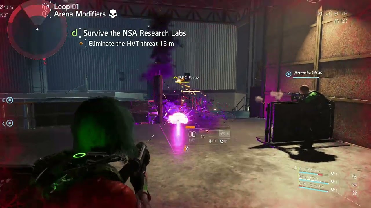 The Division 2 Descent Gameplay