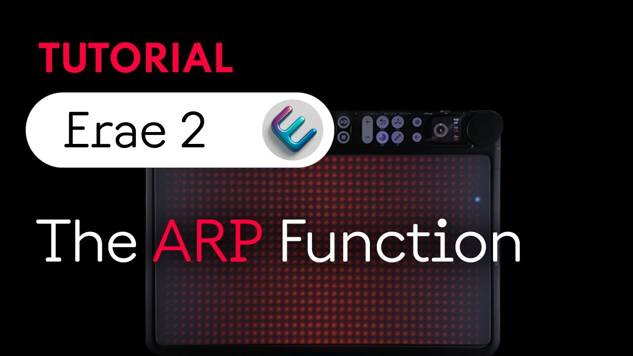 Erae Arpeggiator | MPE Polyphonic Control & Pressure-Mapped Speed