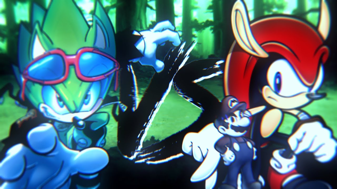 Scourge Vs Mighty (and Mario) #Groundbattlescollab
