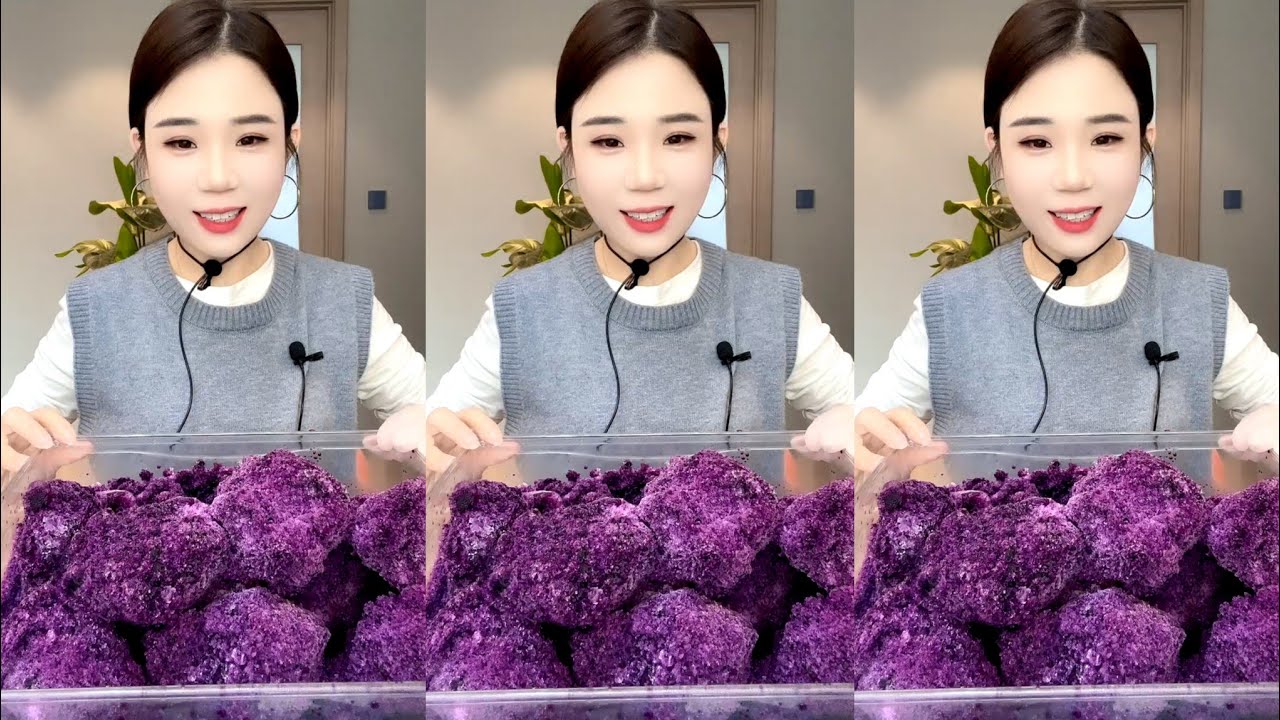 ASMR SHAVED ICE EATING YY 