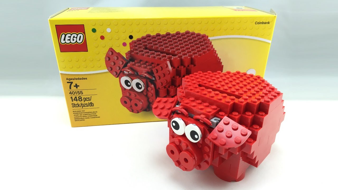 LEGO Piggy Bank set review! 40155